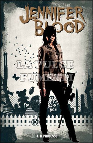 100% PANINI COMICS - JENNIFER BLOOD #     4: IL PROCESSO